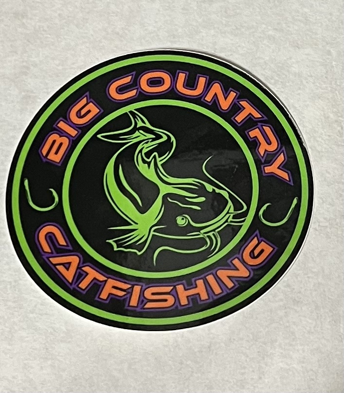 BIG COUNTRY CATFISHING STICKERS